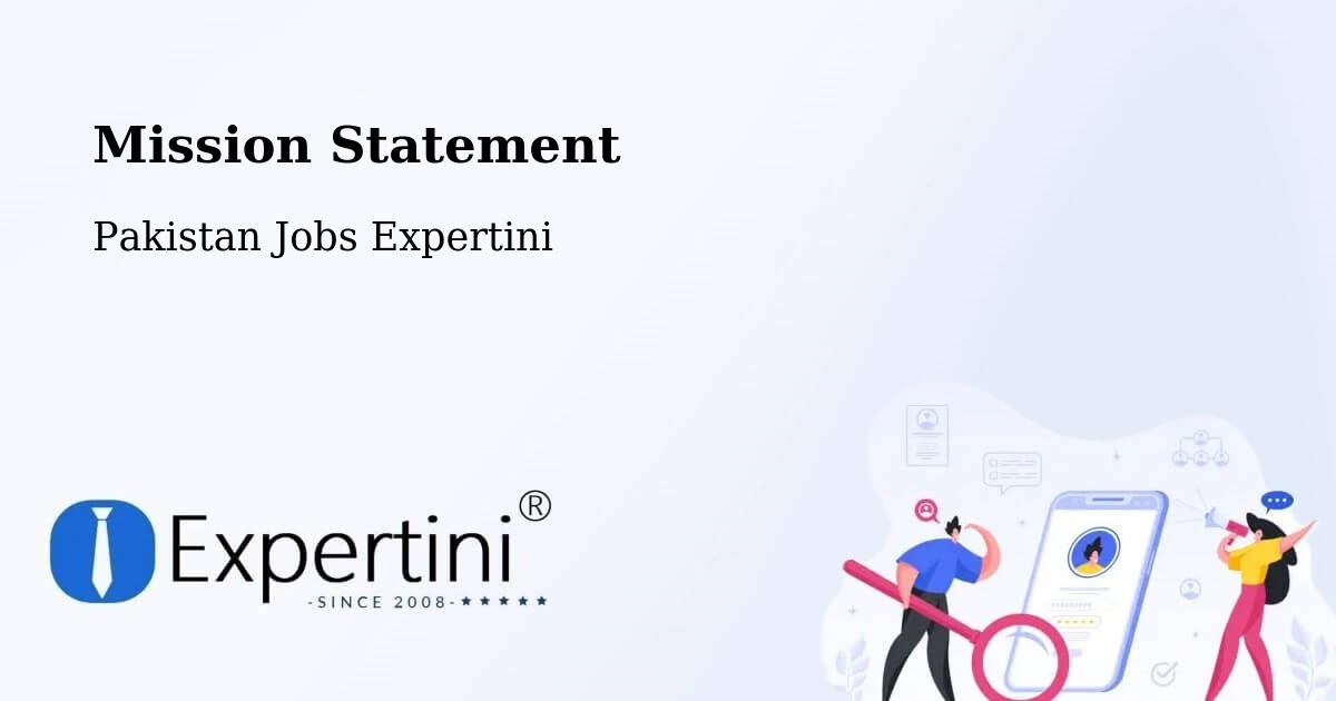Corporate Mission – Dera Ghazi Khan - Pakistan Jobs Expertini